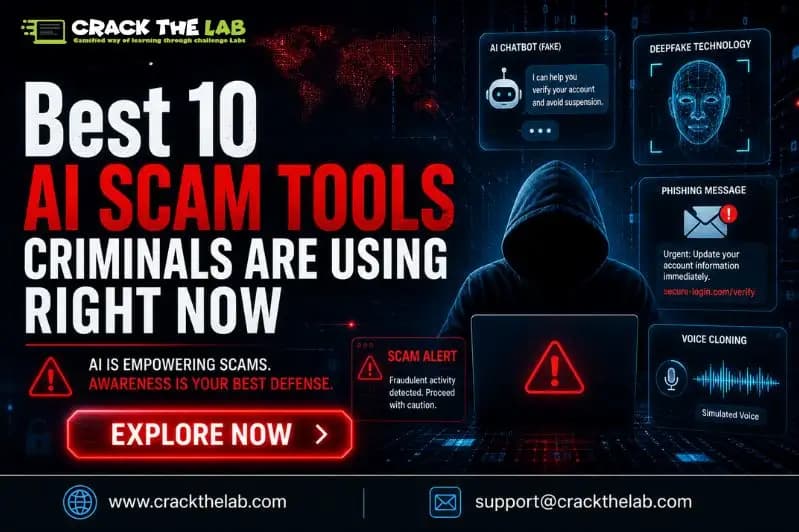 Best 10 AI Scam Tools Criminals Are Using Right Now