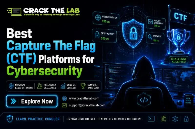 Best Capture The Flag (CTF) Platforms for Cybersecurity in 2026 | CrackTheLab